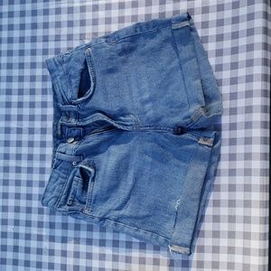 Mom jean shorts